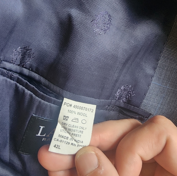 Ralph Lauren Suit 42L 34x34 - Picture 4 of 10